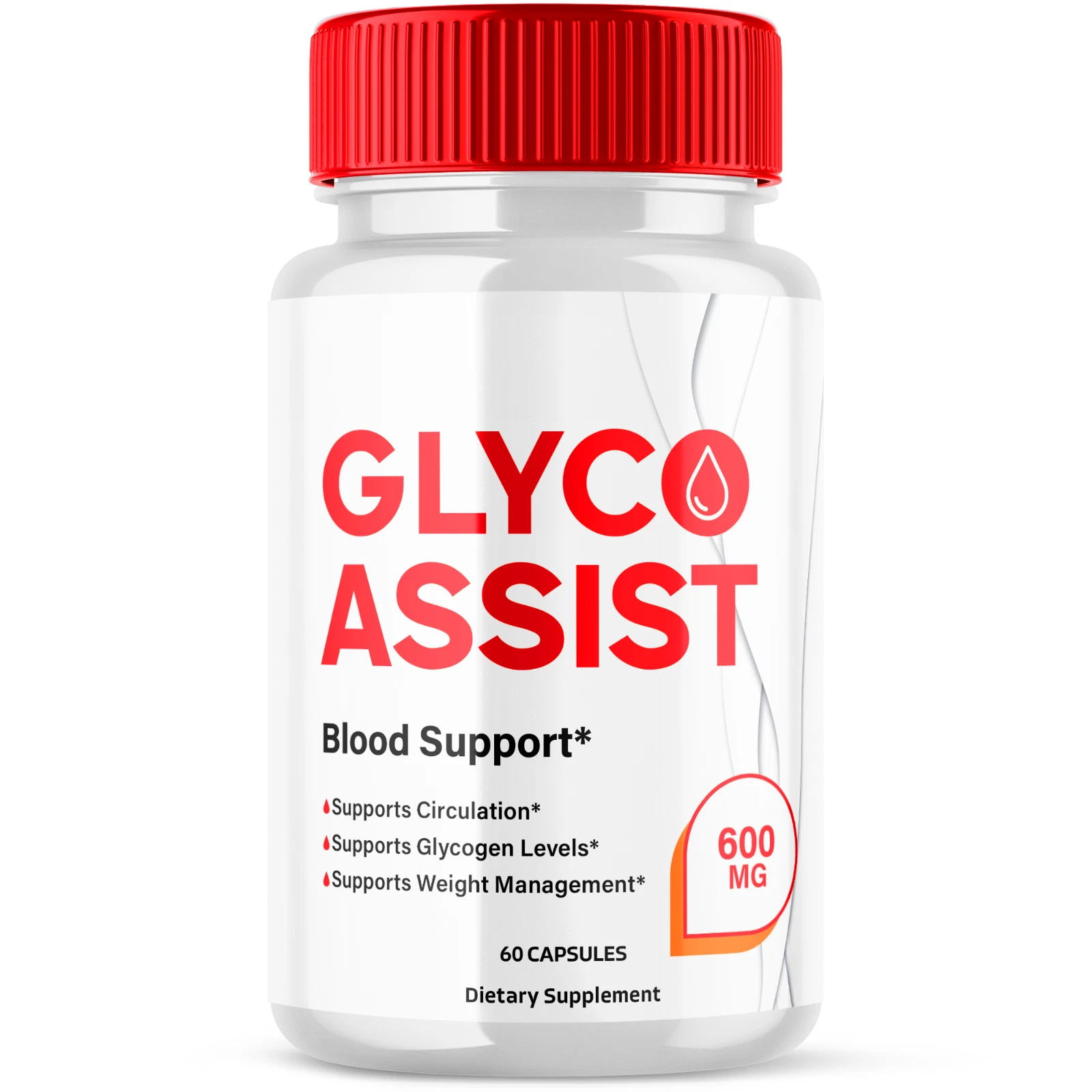 Glyco Assist Support Pills Advanced Glycogen Max Support Supplement 60 Capsules