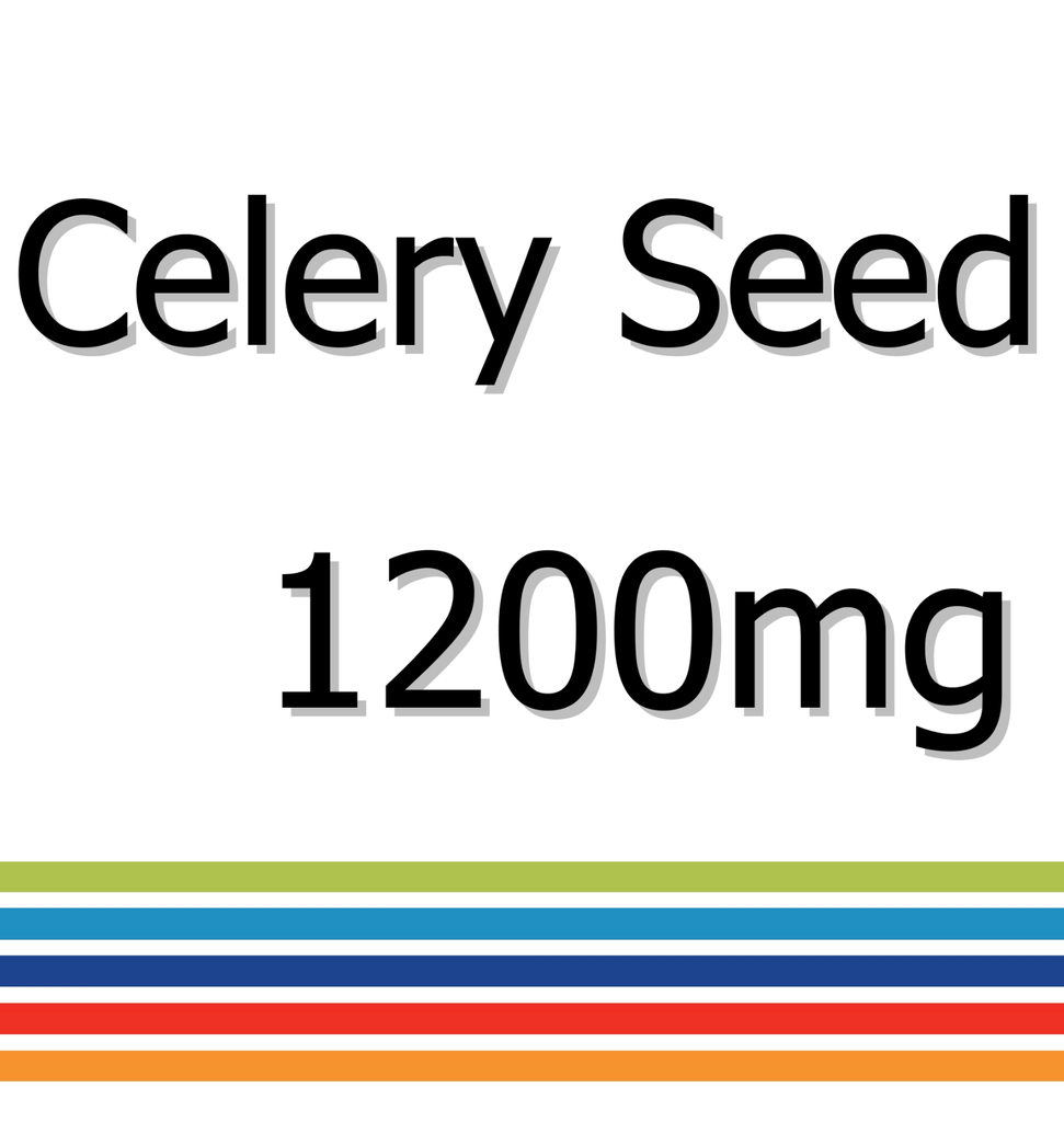 Celery Seed 1200mg x 90 Tablets - Immune System Boost