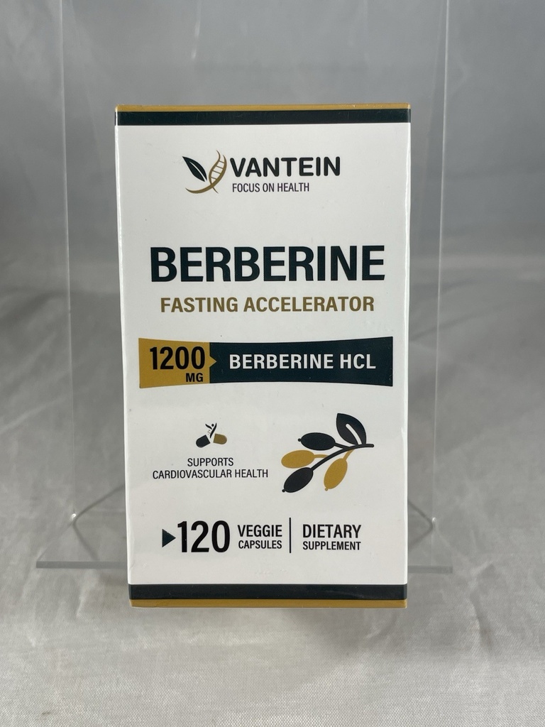 Vantein Berberine Fasting Accelerator 120 veggie capsules exp 05/2027