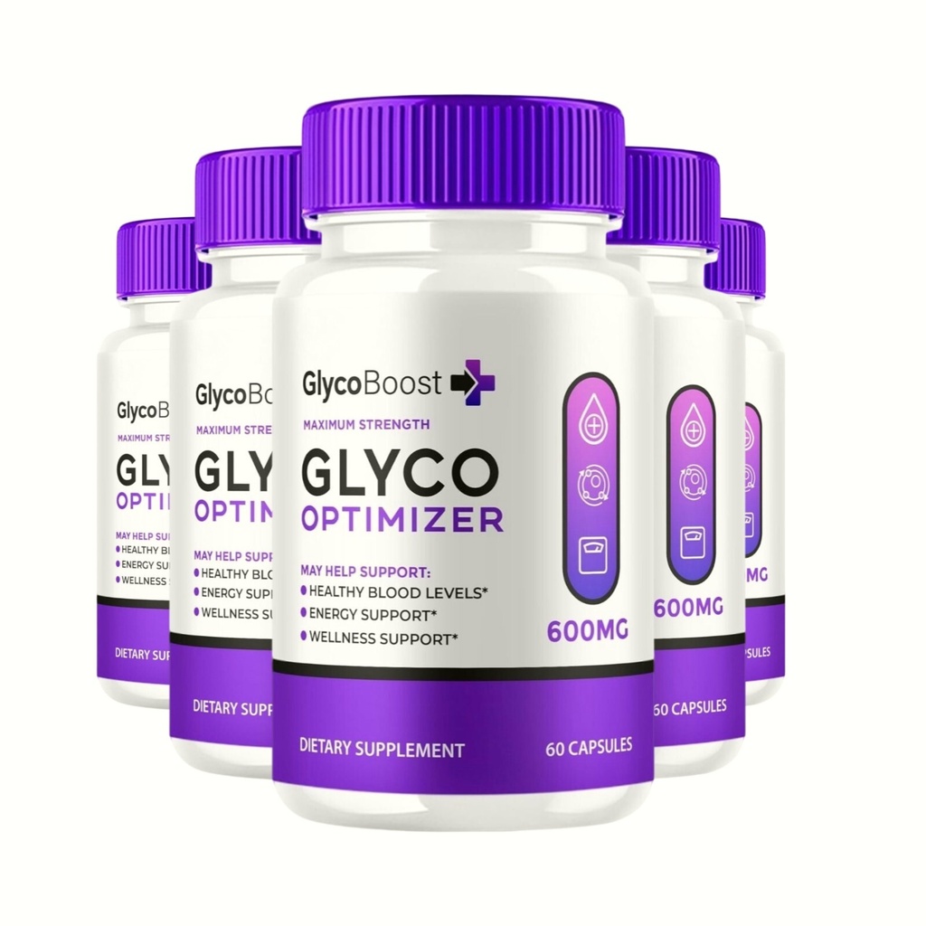 5-Pack Glycoboost Blood, Glycoboost Glyco Optimizer, Glyco Boost (300 Capsules)
