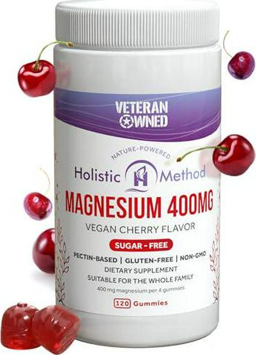 Magnesium Citrate Gummies - Sugar-Free, Vegan and Non-GMO for Better Sleep and -