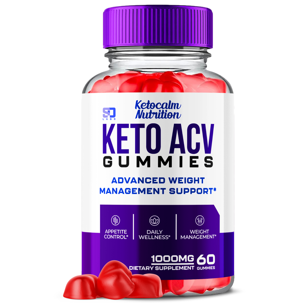 Ketocalm Nutrition Keto Gummies - ACV Gummys For Weight Loss ORIGINAL - 1 Pack