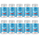 Glyco Fix - Blood Sugar Supplement, Healthy Blood Sugar Support - 10 Bottles