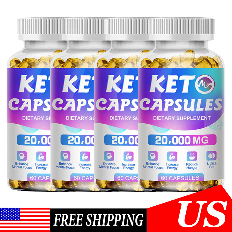 1-4 bottles Keto Diet Pills Best Weight Loss Fat Burner Carb Blocker