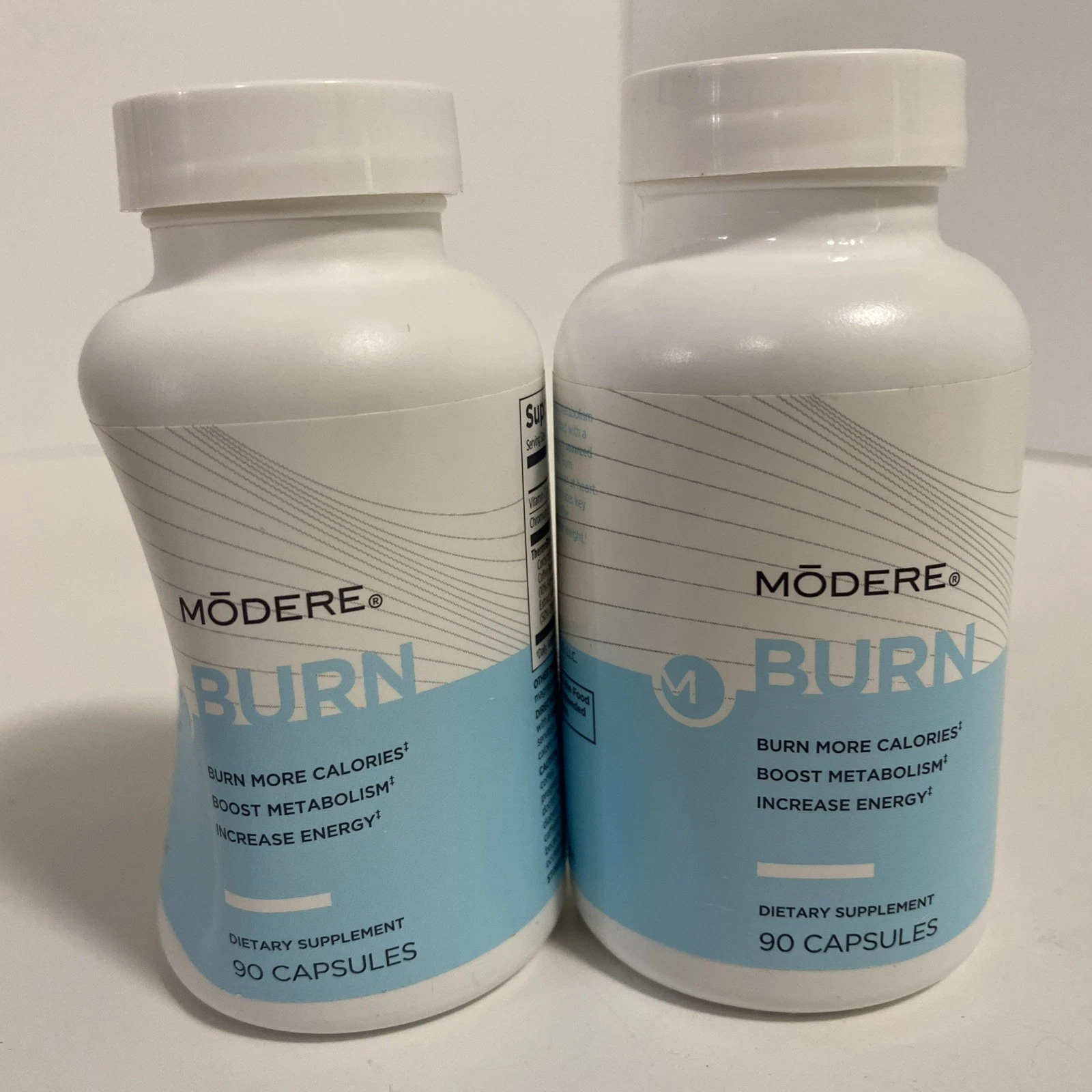 Modere Burn | Advanced Thermogenic Fat Burner - 90 Capsules Pack of 2 : ex.2023
