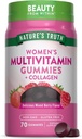Nature's Truth Women's Multivitamin + Collagen Gummies Natural Mixed Berry 70 EA