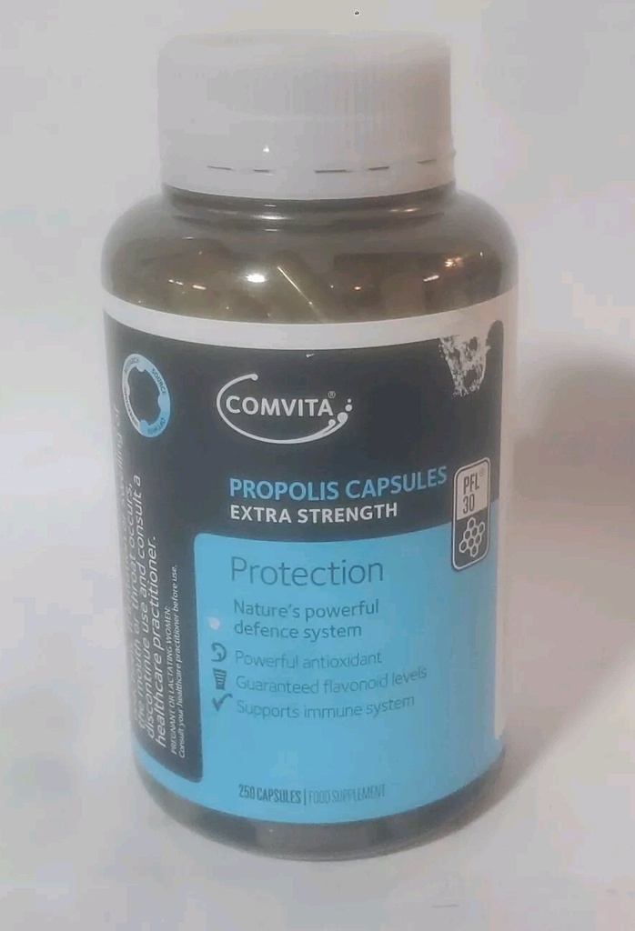 Comvita Propolis PFL30 Extra Strength 250 Capsule Exp 12/27