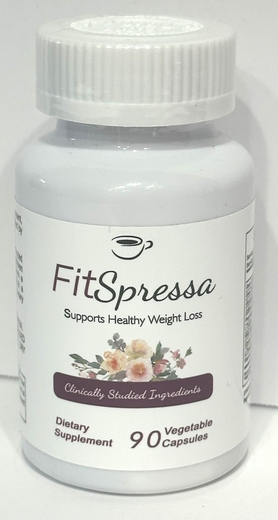 FitSpressa Supports Healthy Weight Loss 90 Vegetarian Capsules, New & Sealed