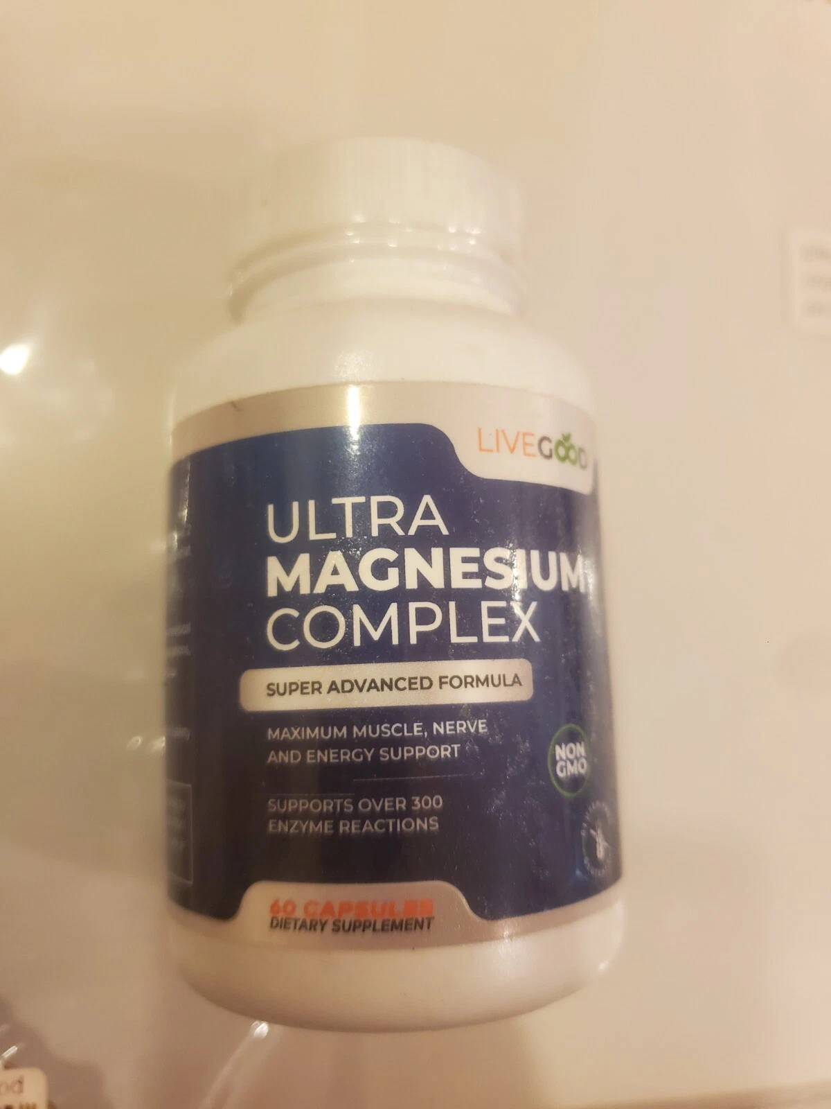 LiveGood™ Ultra Magnesium Complex Advanced Formula for Muscle, Nerve & Energy Su