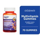 Equate Kids Multivitamin Gummies for General Health, Natural Fruit, 70 Count
