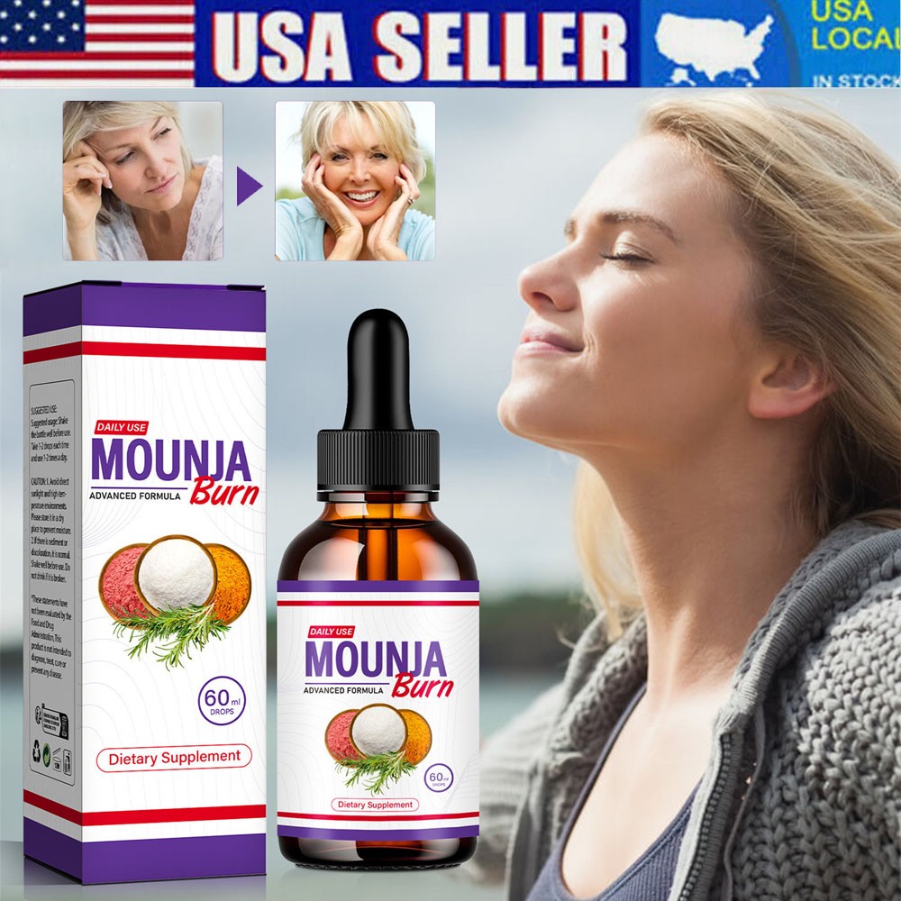 Mounja Burn Drops, Mounja Burn Dietary Supplement Advanced Weight Loss Formula🔥