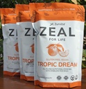 *3-Pack* Zurvita Zeal 30-Day Wellness Bag, Gluten Free Vegan Tropic Dream
