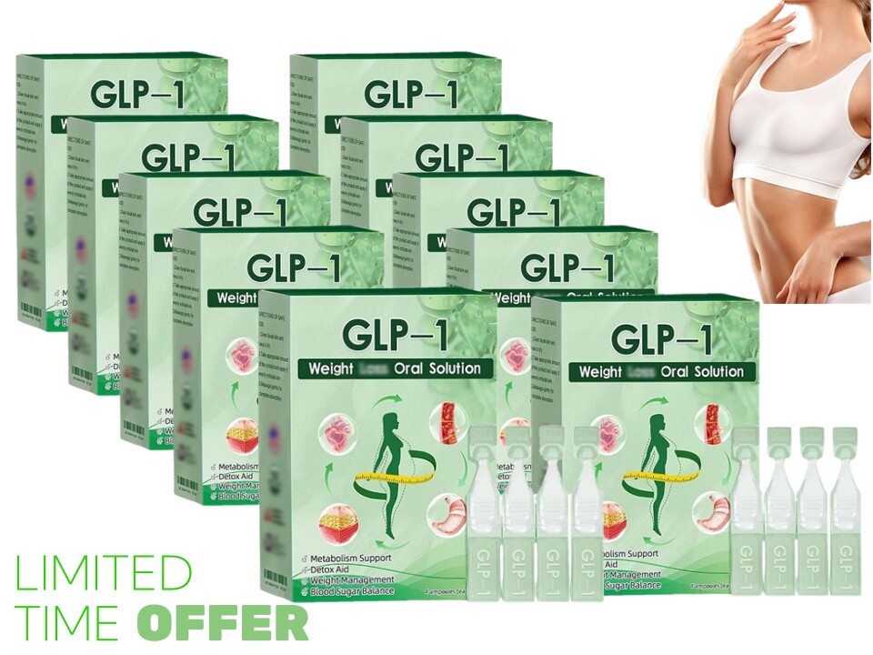 GPL-1 Weight Loss Oral Solution - Natural Metabolism Support Detox Aid- 4pcs/Box