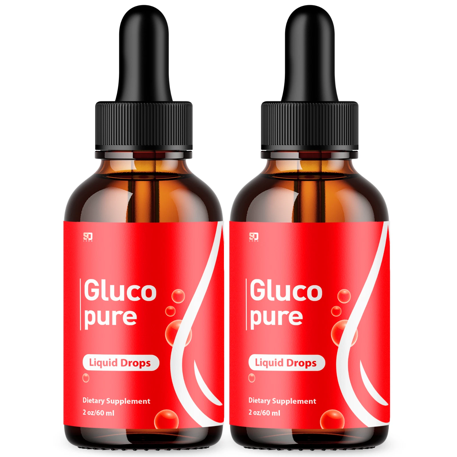 Gluco Pure Blood Drops - Support Blood Health & Balanced Lifestyle - 2 Pack