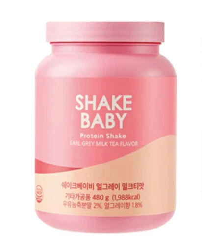 Shake Baby Diet Formular Protein Shake 480g # Earl Grey Milk Tea Korea