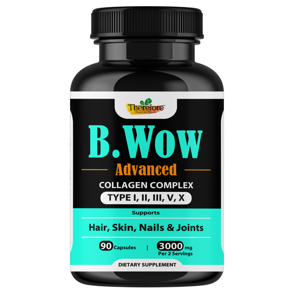 Multi Collagen Biotin Capsules – Premium Hair, Skin & Nail Growth Formula 90Ct