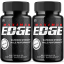 Maximum Edge Male Pills- Overall Wellness and Strength (2 Pack)