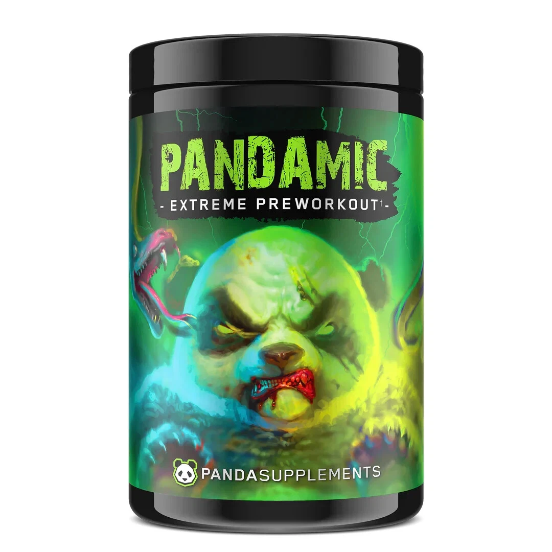 Panda Supps Pandamic Extreme Pre-Workout 25 Servings Taste of Viktory BB:02/2026