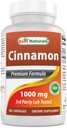 Best Naturals Cinnamon 1000 mg with Chromium 200 mcg 180 Capsules
