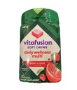 Vitafusion Soft Chews Daily Wellness Multi Adult 30 ct Berry Fusion Flavor NEW