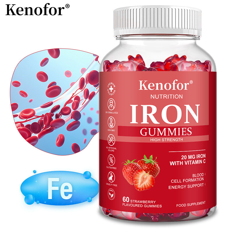 Iron - contains vitamin C, immune system boost, hemoglobin formation