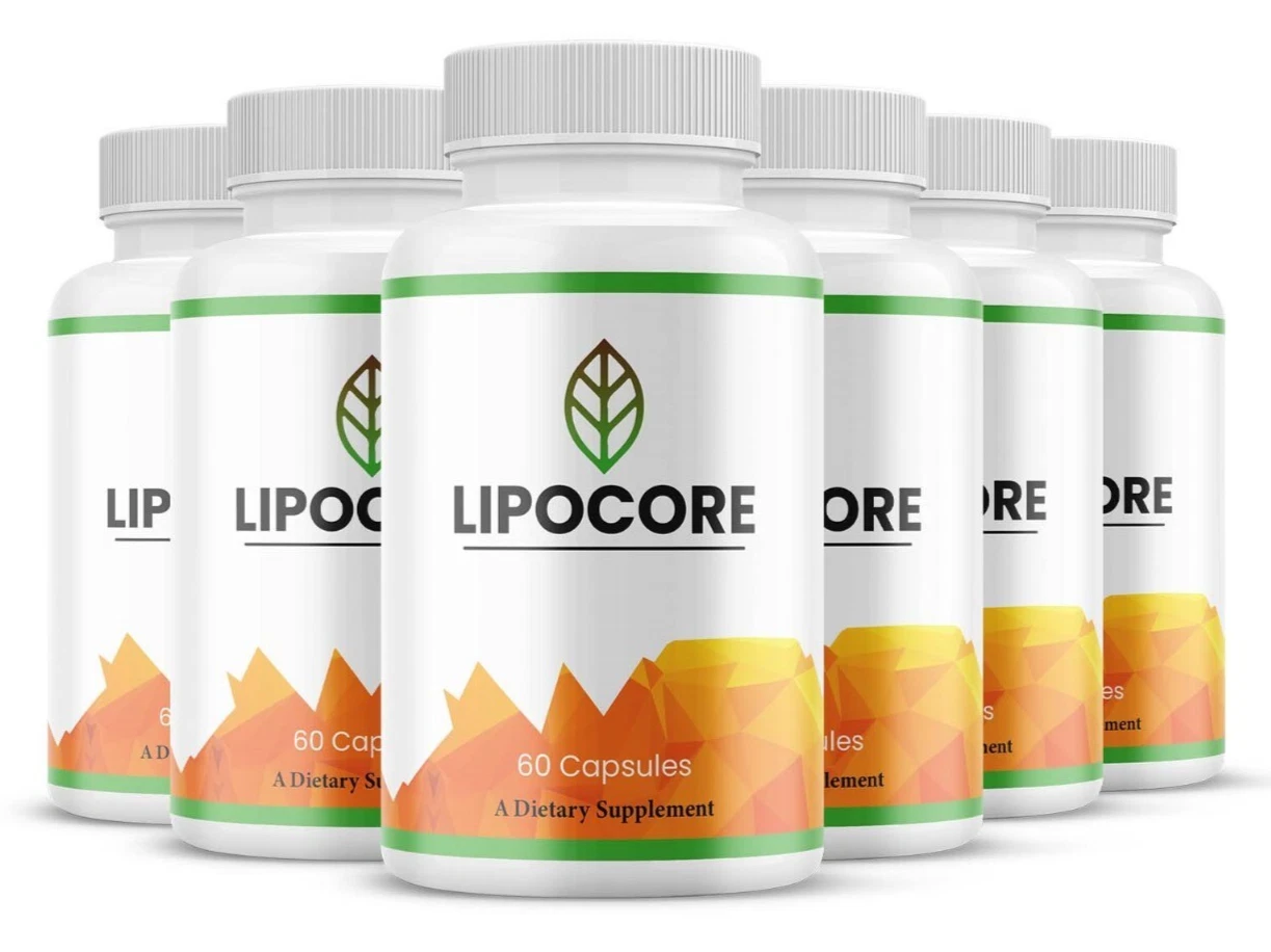 (6 Pack) Lipocore Advanced Capsules, Lipo Core Max Support