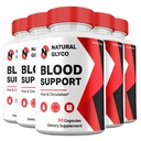 Natural Glyco Blood Support Capsules, Max Strength, NaturalGlyco Pills (5 Pack)