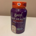 Konsyl Gut Health Elderberry Fiber Gummies 56ct Expired
