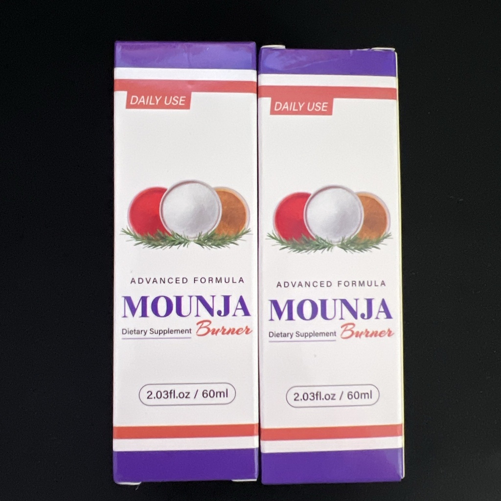 Daily-Use Mounja Burner Liquid Drops (2 Pack)- Advanced Formula 60ml