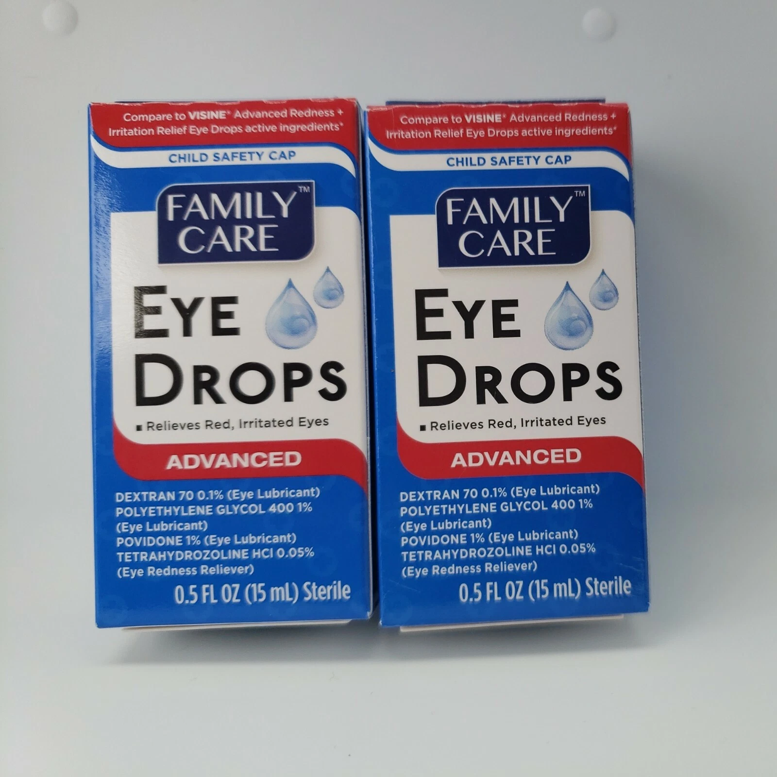 DDI 331093 Family Care Eye Drops Advanced Formula Case of 48