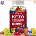 Keto Gummies - BHB Salts & Metabolic Energy Boost Appetite Ctrl Bld 2000mg 60pc