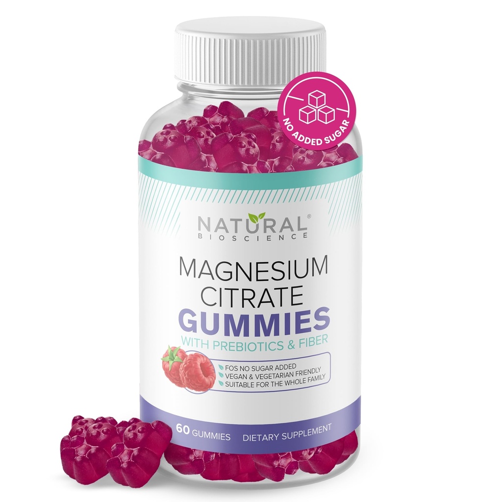 Sugar Free Magnesium Gummies - Calming Anti-Stress Gummies Magnesium Suppleme...