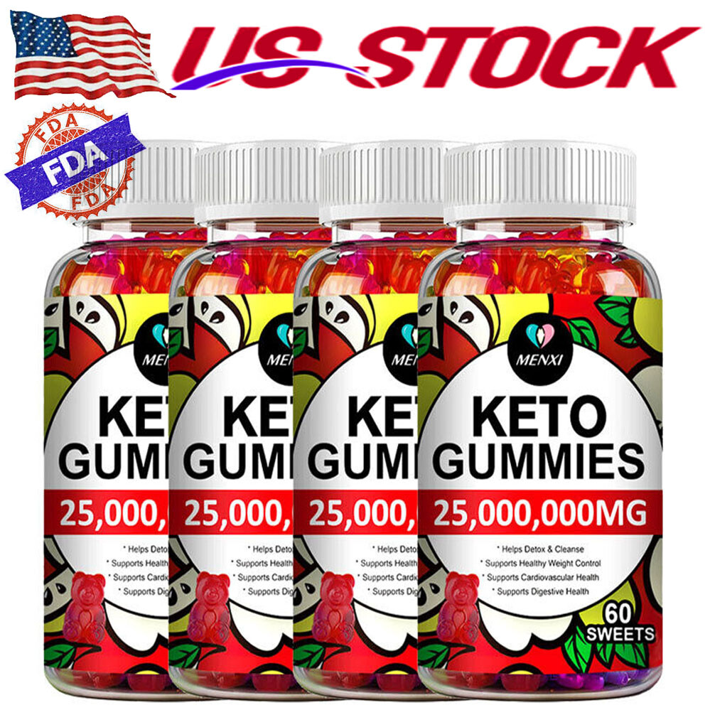 Keto Gummies Ketone Advanced Weight Loss Fat Burner Dietary Supplement Women Men