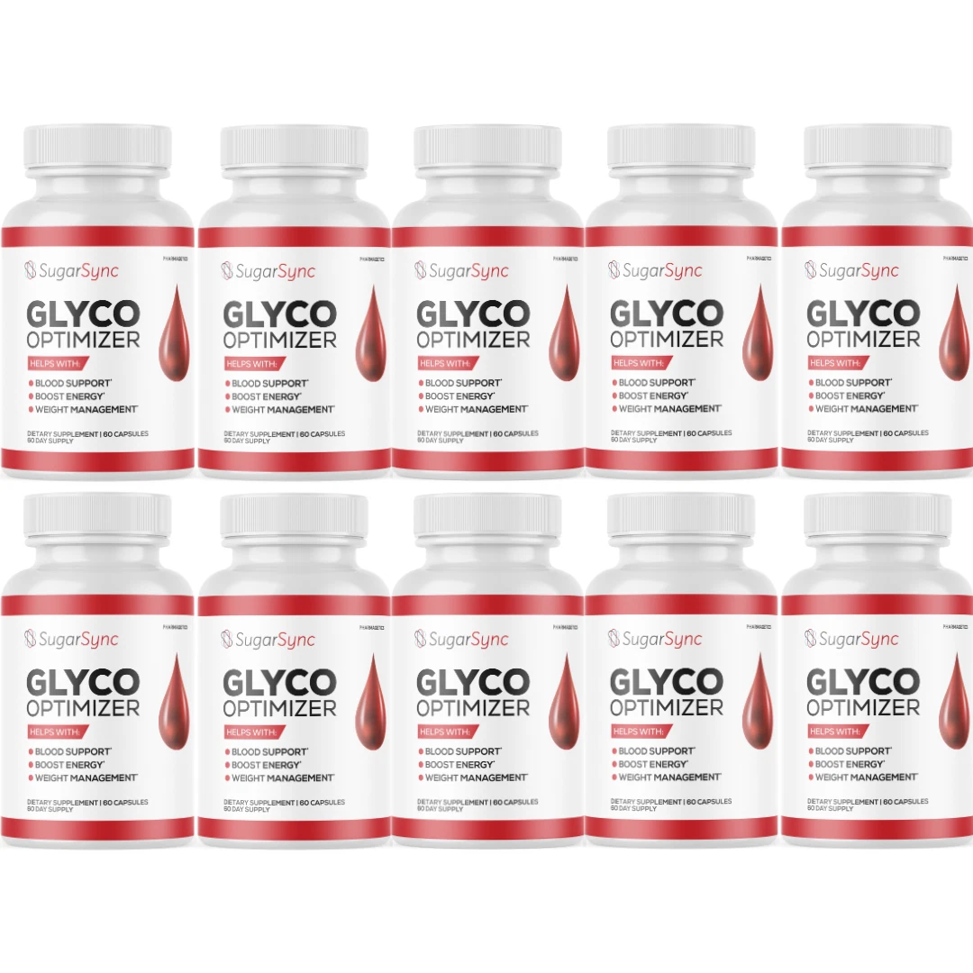 Sugar Sync Glyco Optimizer Maximum Strength Glycogen Supplement - 10 Bottles