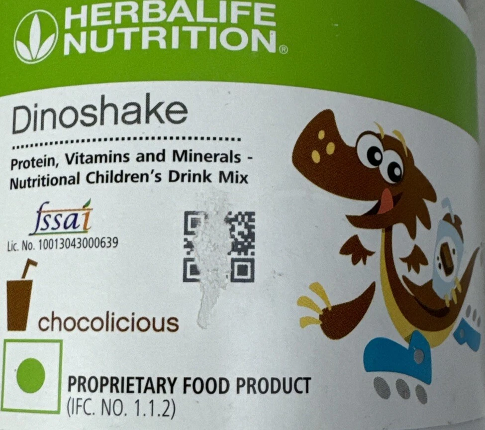Herbalife Dinoshake Chocolate Kid's Nutritional Drink PROTEIN 200g Exp. 11/25