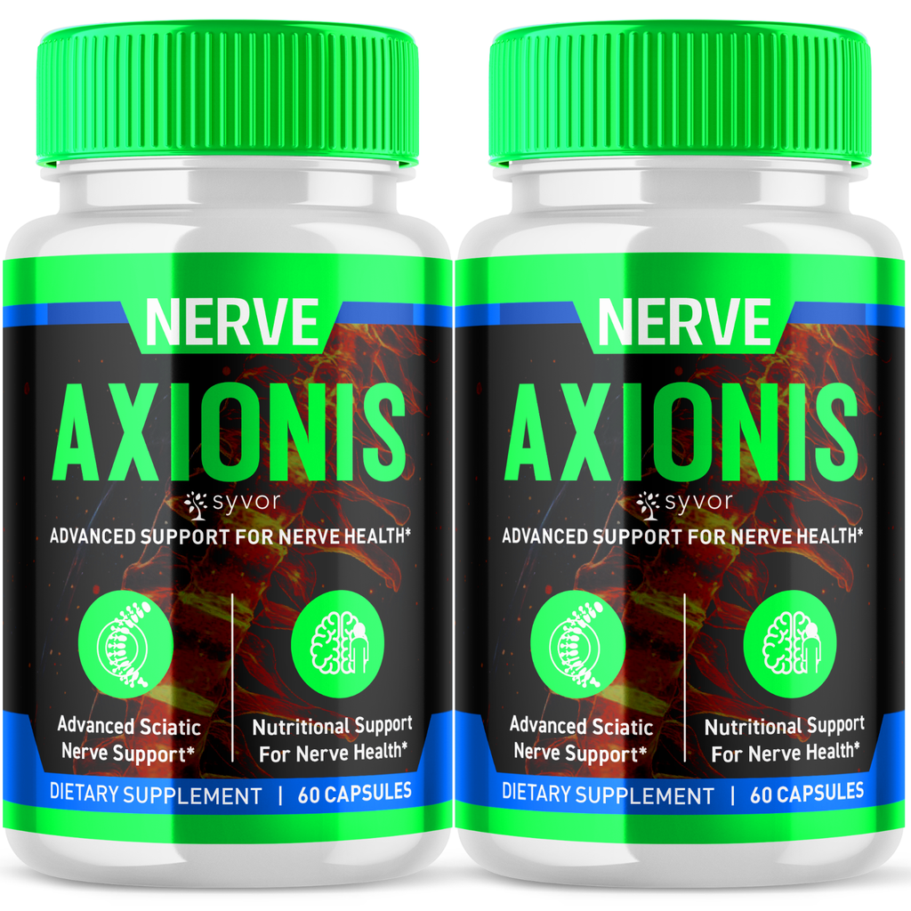 Axionis Advanced Nerve Support Formula Maximum Strength Vitamin 120 Capsules