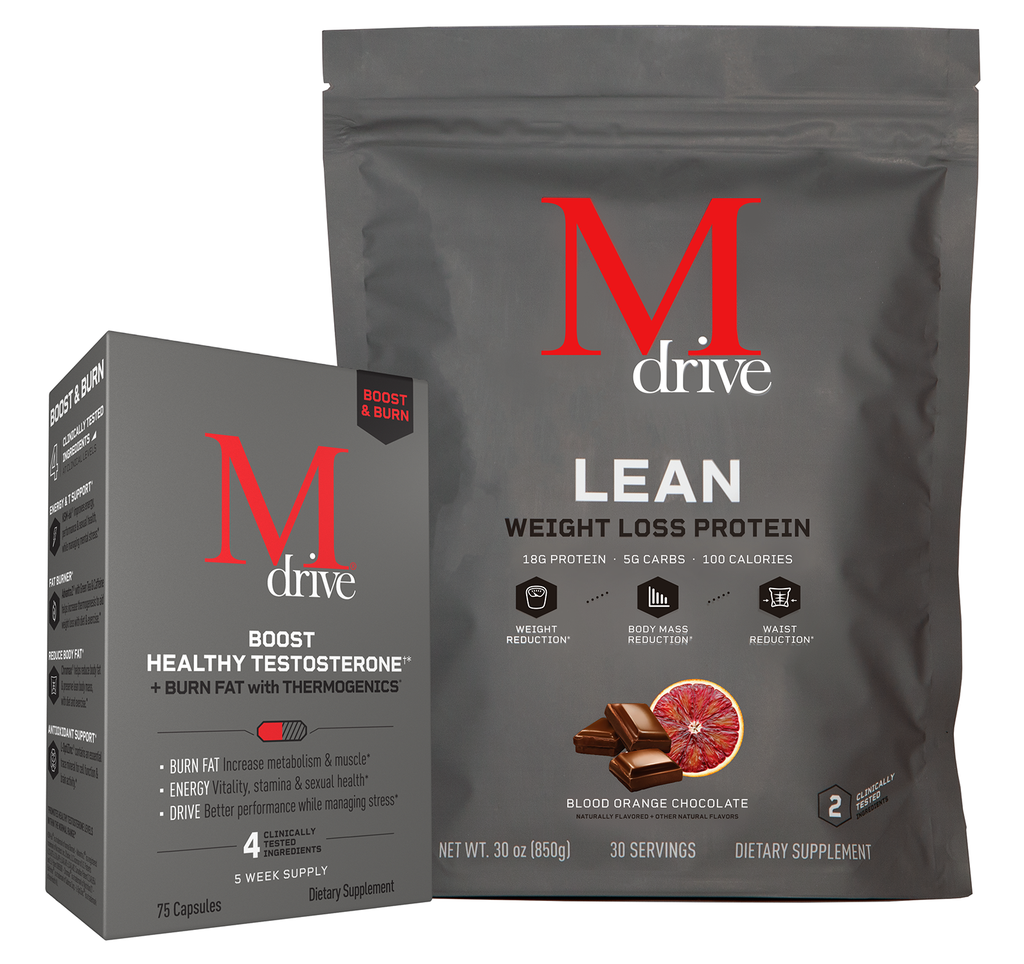 MDRIVE WEIGHT LOSS BUNDLE Lean Whey Protein Powder Morosil Boost and Burn Energy