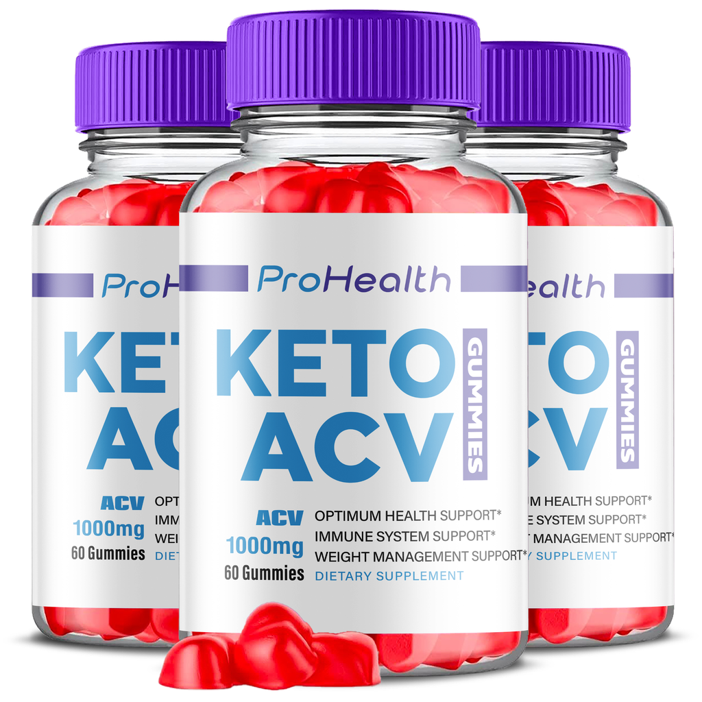 (3 Pack) Pro Health Keto ACV Gummies, Pro Health Keto ACV (180 Gummies)