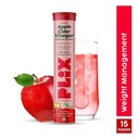 Plix ACV Apple Cider Vinegar Effervescent For Weight Loss - 15 Tab Pack OF 4