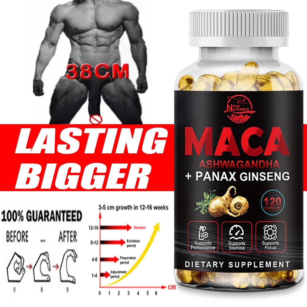 Male Enhancement Capsules Booster & Thicker Lasting Longer Stronger Bigger Cap