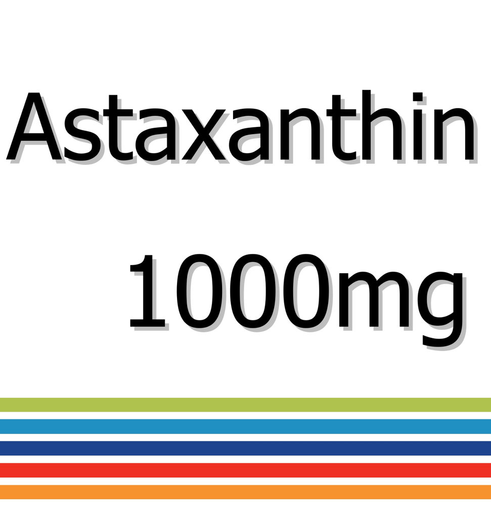 Astaxanthin 1000mg x 90 Tablets - Eye health support