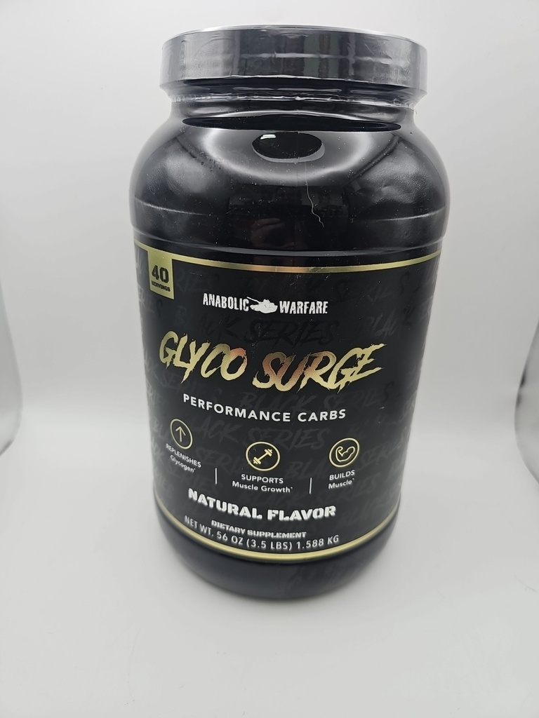 Anabolic Warfare Glyco Surge Glycogen Supplement Performance Carbs to Help Lean