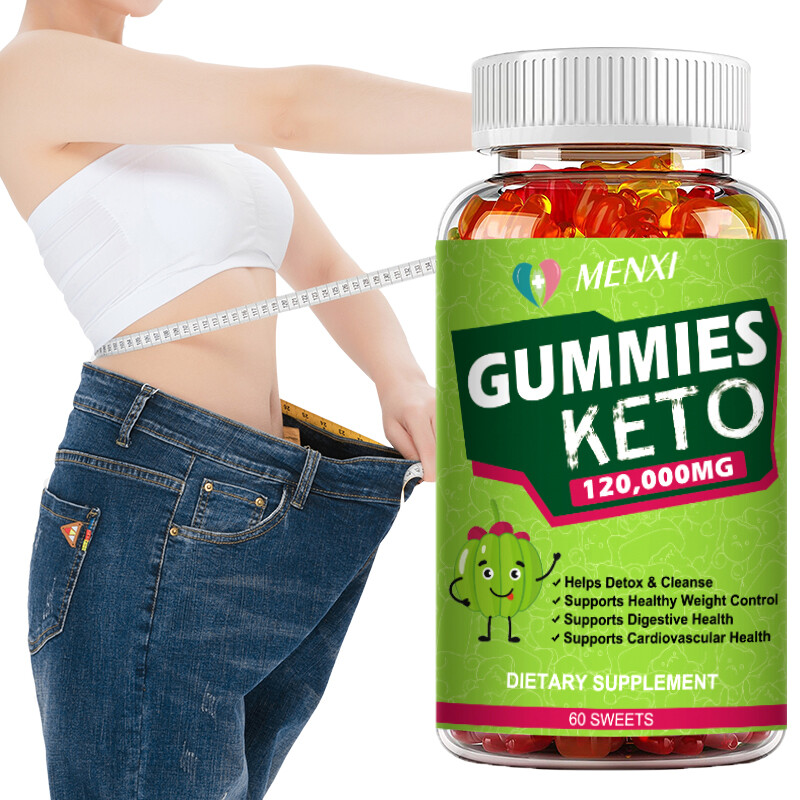 60pcs Keto Gummies Ketone Advanced ACV Weight Loss Fat Burner Dietary Supplement