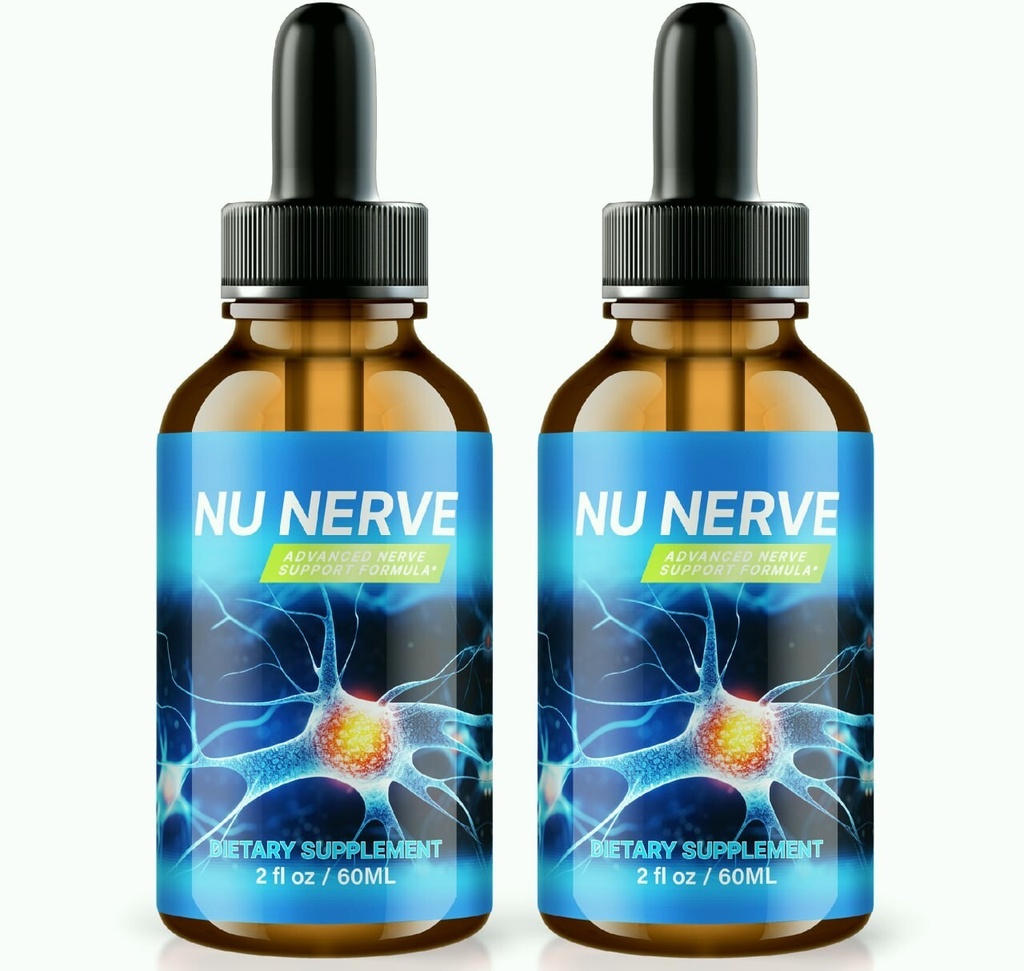 (2 Pack) NuNerve Drops to Support Nerve Health and Prevent Nerve Damage