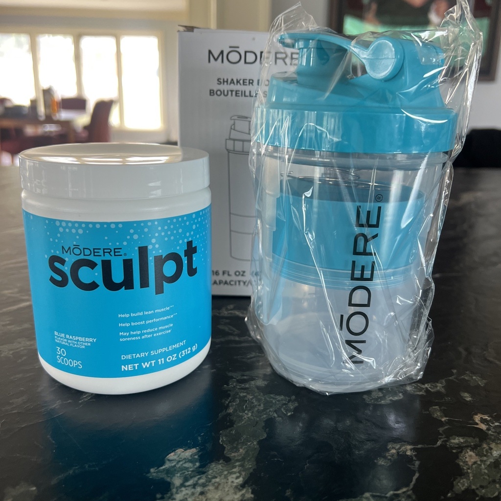 NEW / SEALED Modere Sculpt Blue Raspberry | Build Lean Muscle | 30 Scoops