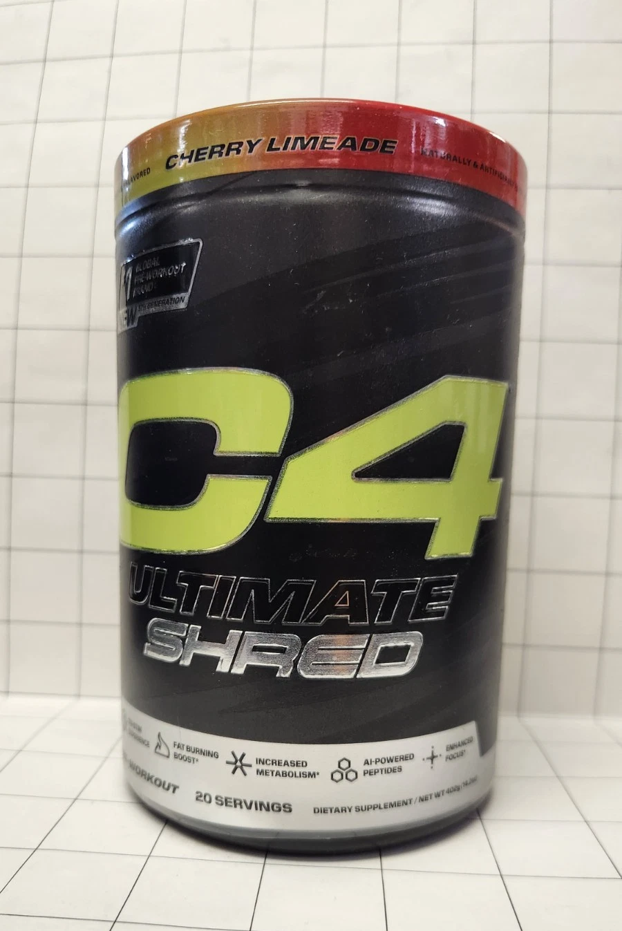Cellucor C4 Ultimate Shred - Midnight Cherry, 20 Serving