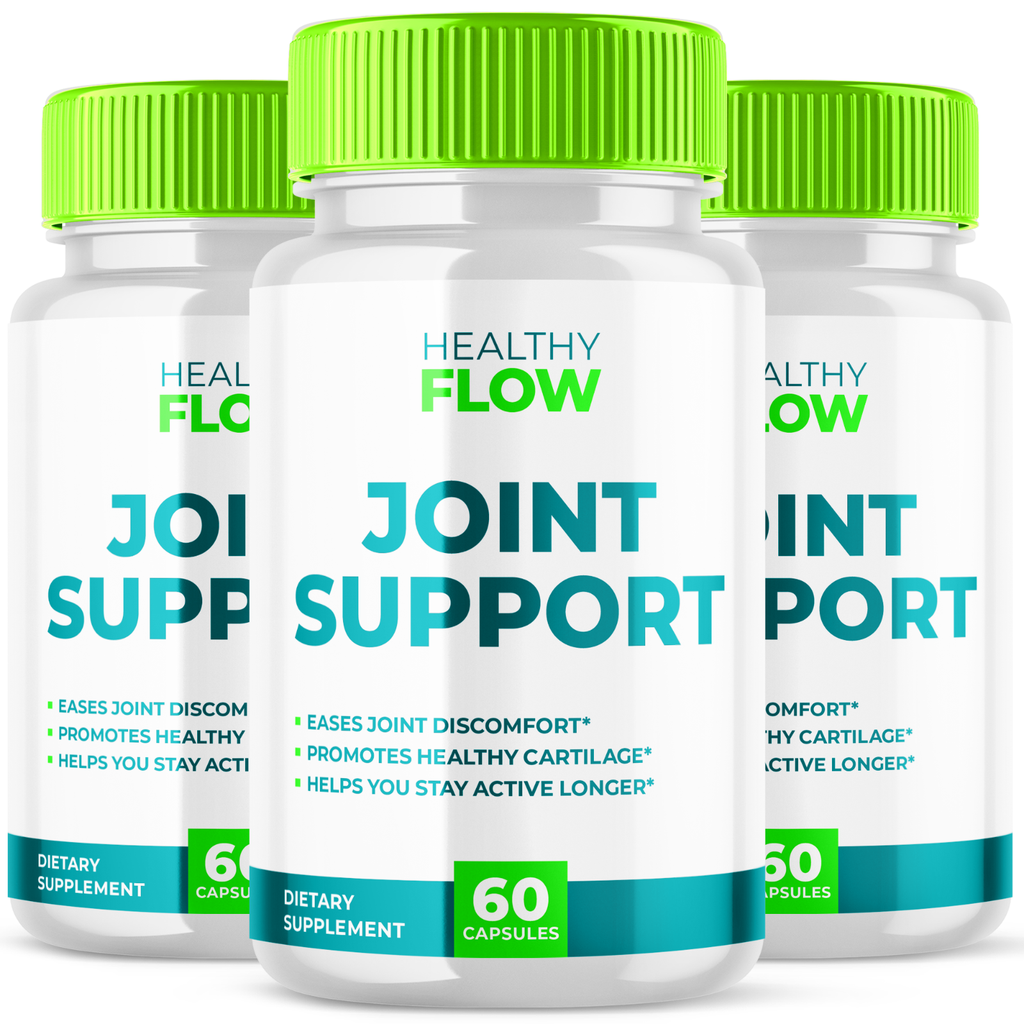 Healthy Flow Joint Max Support Advanced Formula Mobility Supplement 180 Capsules
