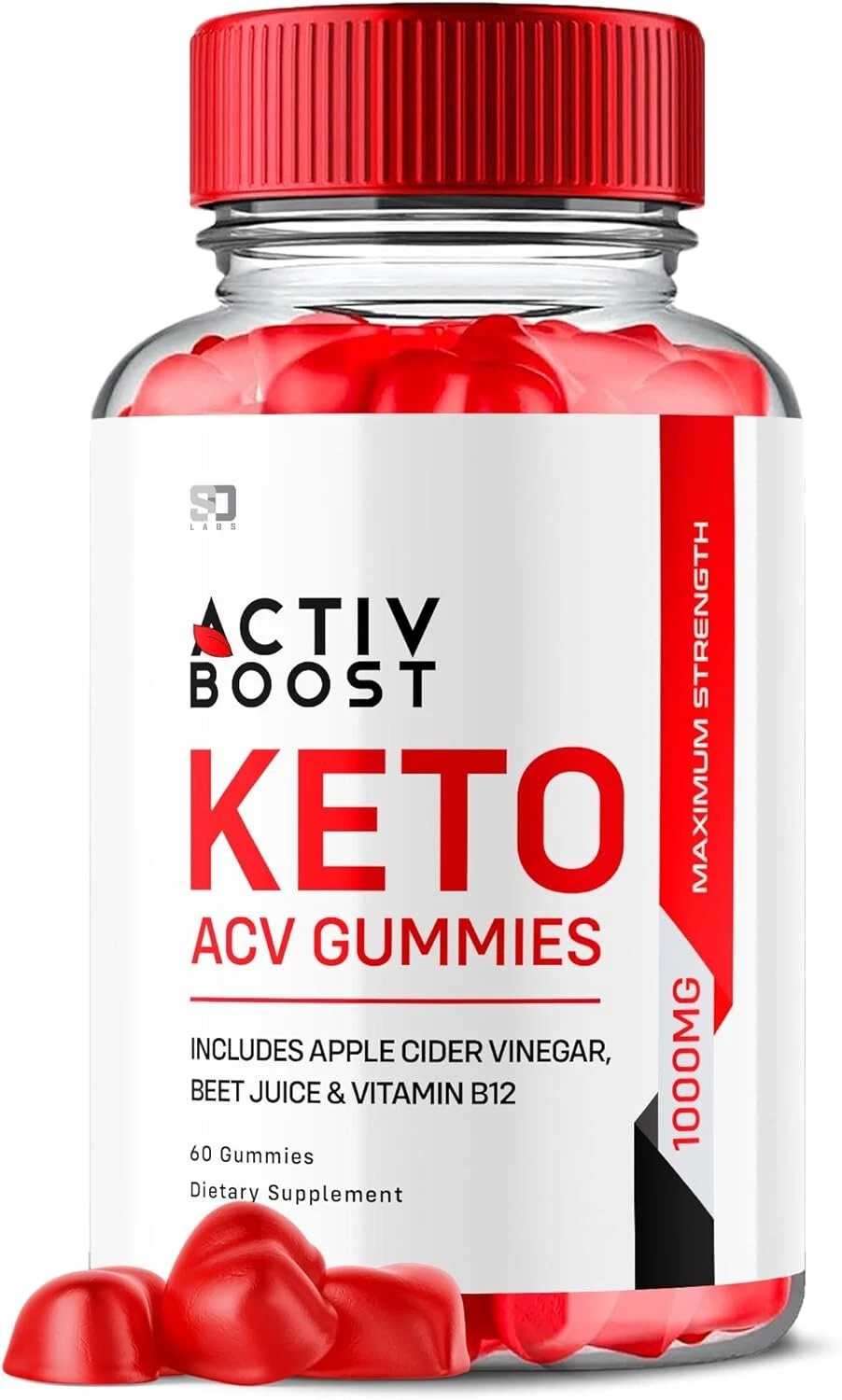 Keto ACV Gummies Advanced Weight Loss – 1,000mg Keto Apple Cider Slimming Gummy